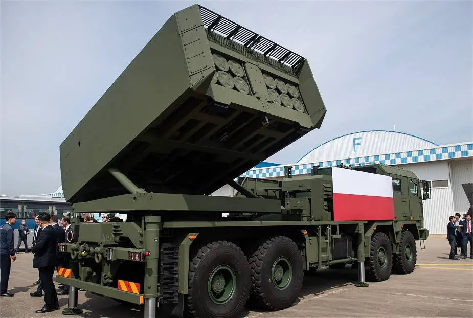 Hanwha delivered 18  K239 Chunmoo Launchers to Polish Armed Forces