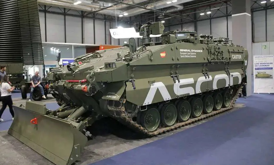 Spanish Army takes delivery of four ASCOD “Castor” vehicles