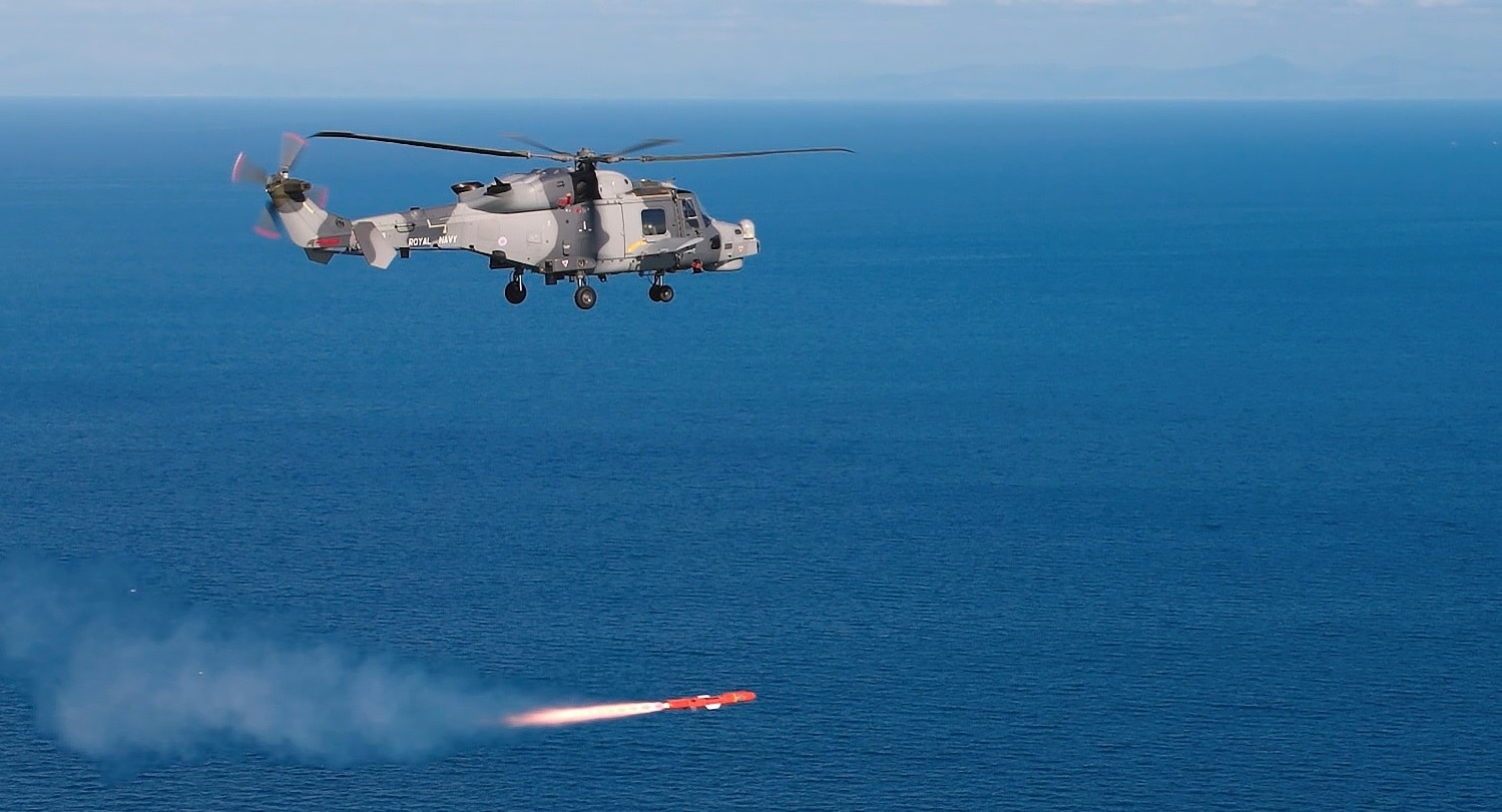 Royal Navy Wildcat Helicopters Successfully Test Sea Venom Missile, Boosting Anti-Ship Capabilities