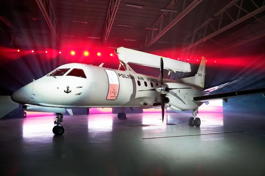 Poland Bolsters Defense with Second Saab 340AEW Aircraft Delivery