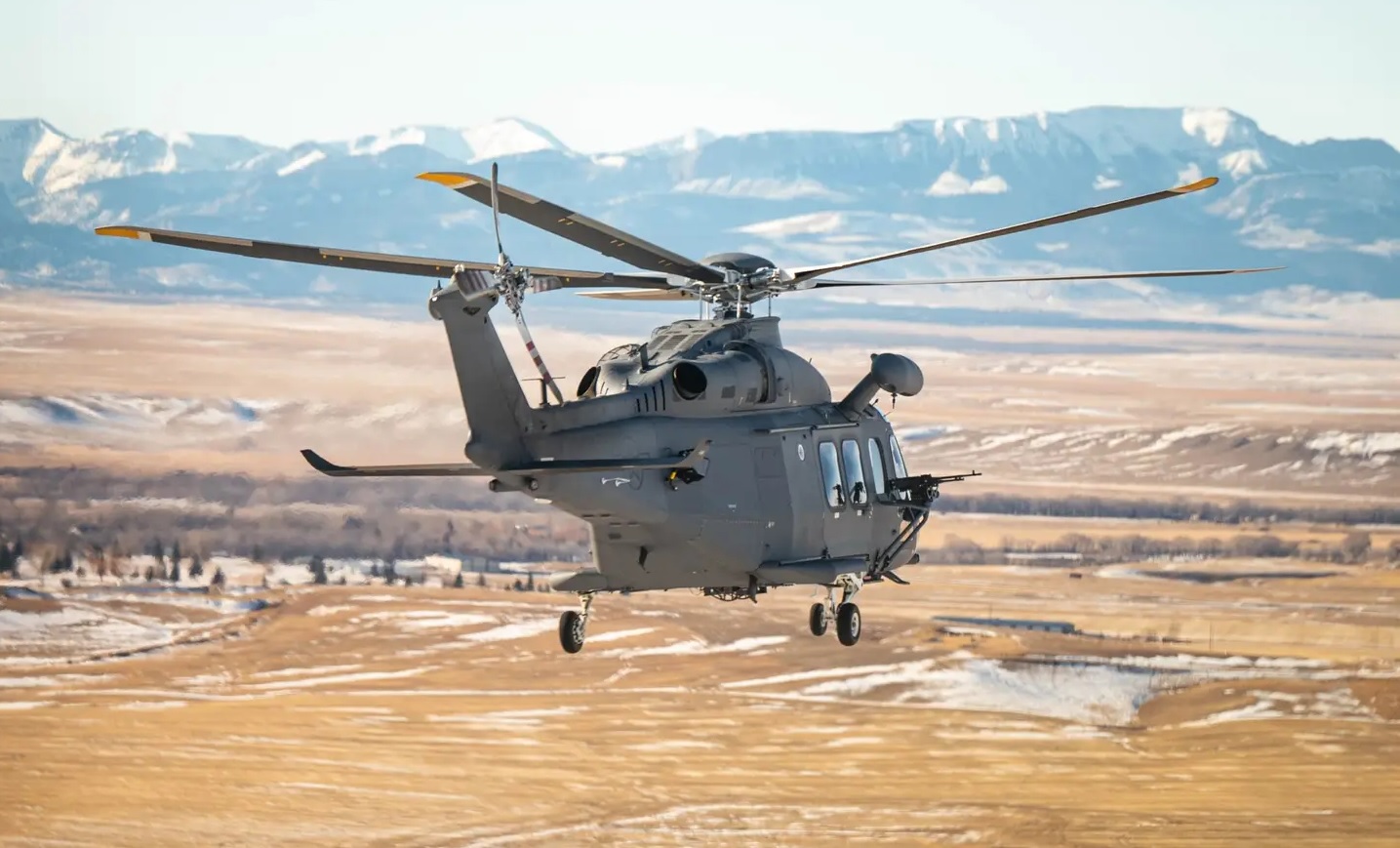 U.S. Air Force Advances MH-139A Grey Wolf Helicopter Through Key Operational Tests