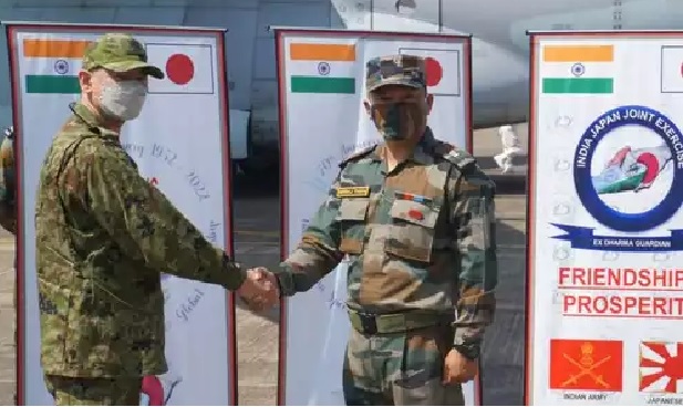 India and Japan Join Forces Kick Start 2 Week for Military Exercise