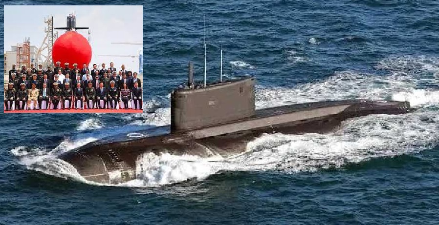 China Launches First Hangor-Class Submarine for Pakistan