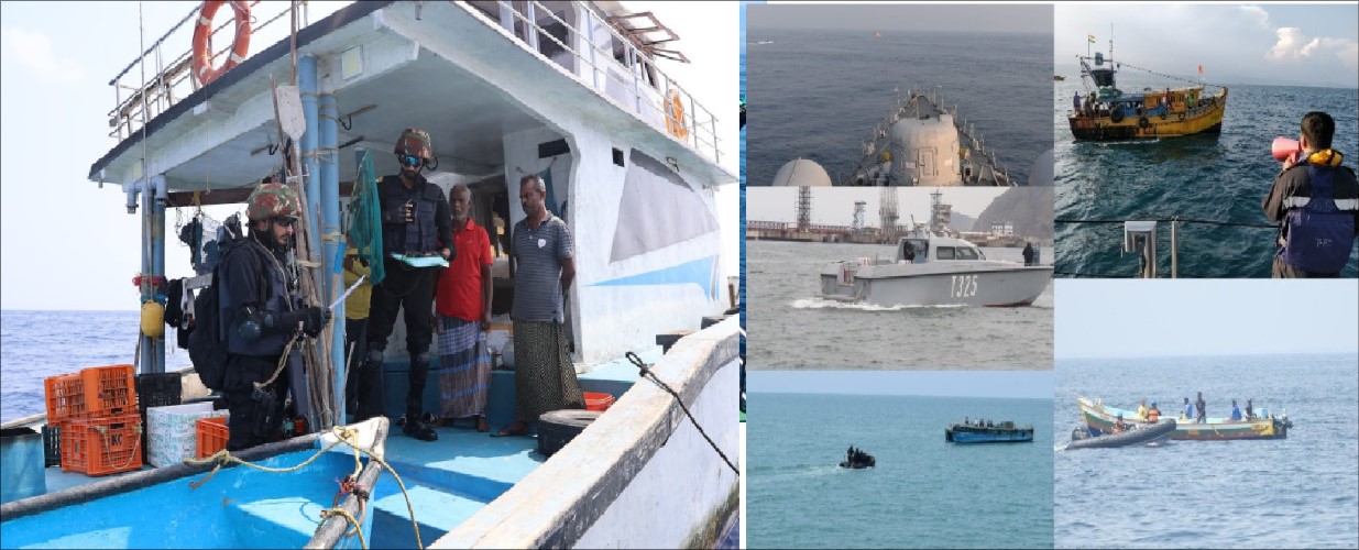 Coastal Security Exercise 'Sagar Kavach' Conducted off Lakshadweep Islands