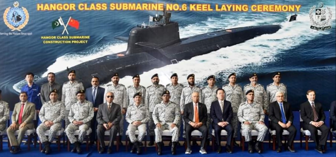 Pakistan Navy Lays Keel for Second Hangor-Class Submarine