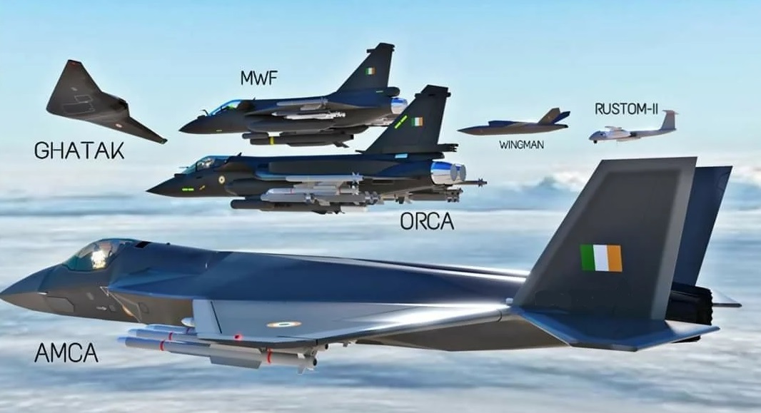 IAF Unveils Vision 2047  Fully Indigenous Stealth Fighters, UAVs, and Advanced Weaponry to Strengthen Indian Air Power