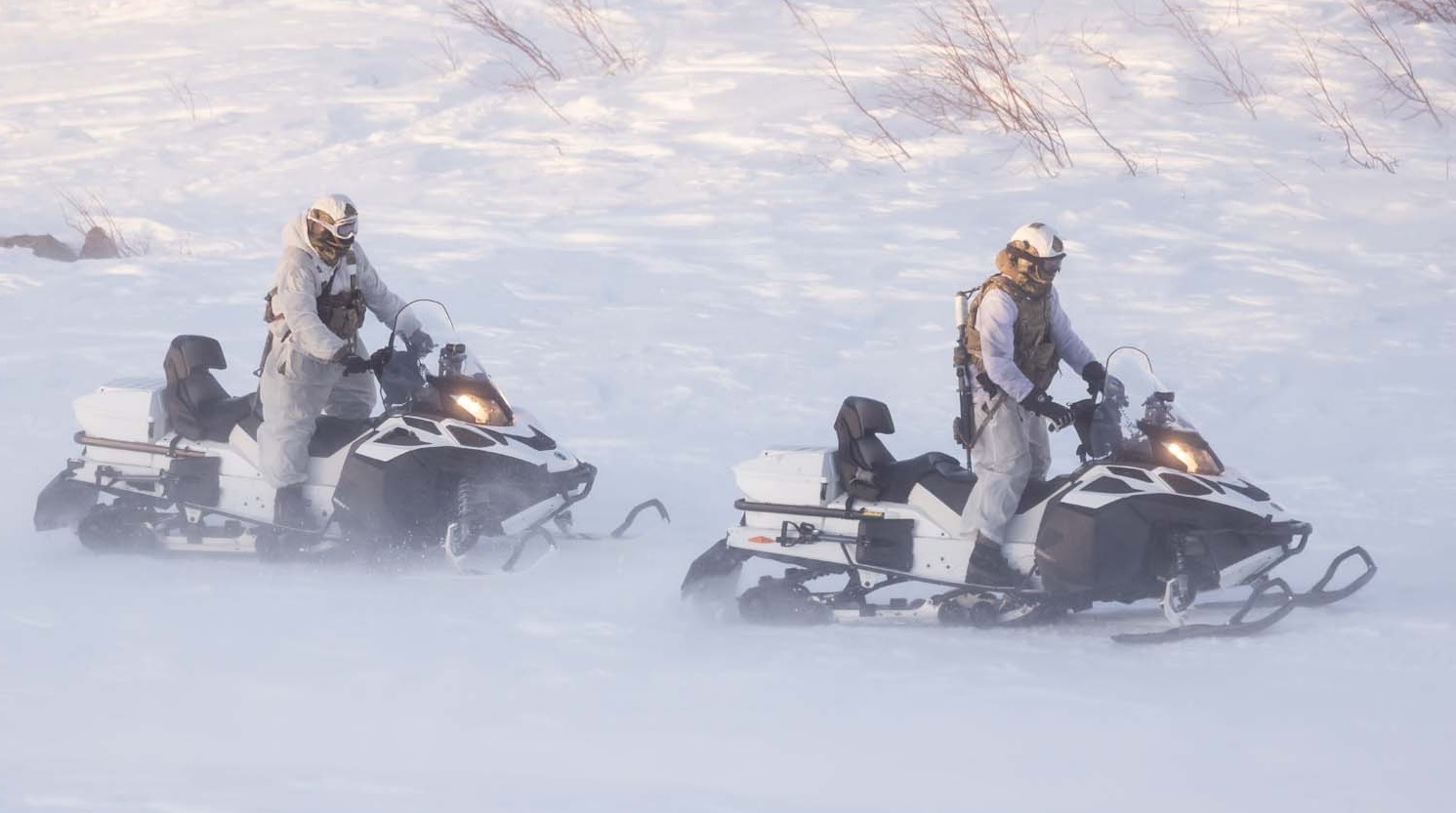 UK Commando Force to Receive New Snowmobiles for Reconnaissance and Raiding Operations