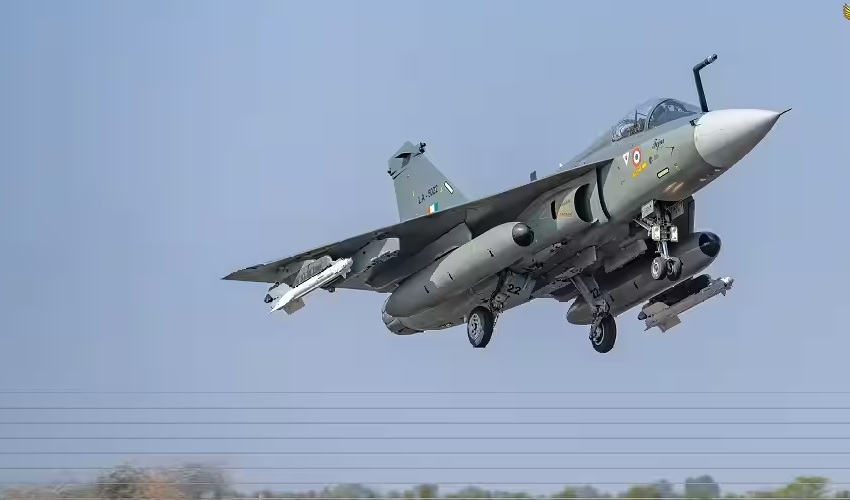 Tejas Mk1A Successfully Complete  Second Low-Speed Taxi Trial, First Flight Expected Soon