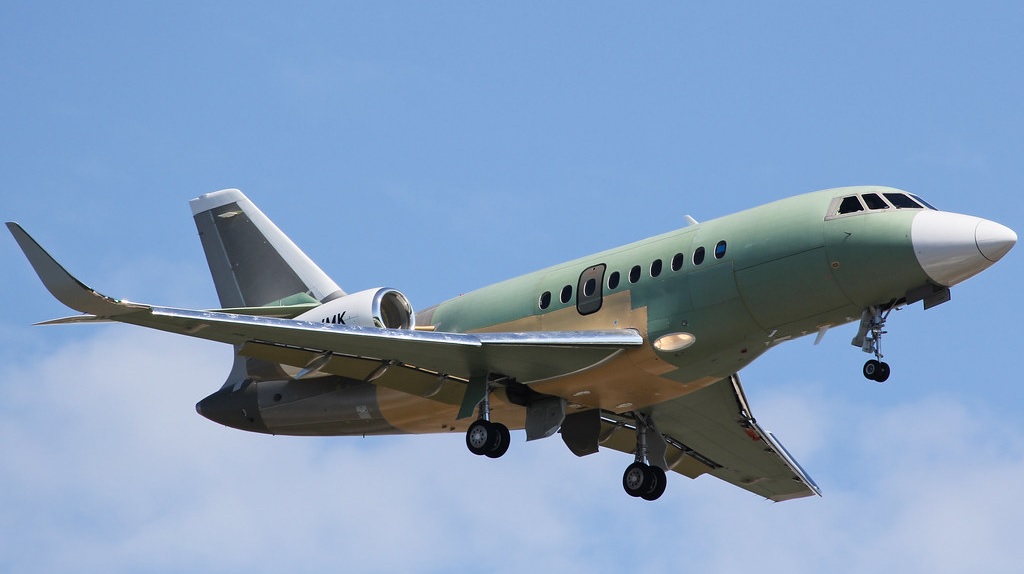 French Navy's Falcon 2000LXS 'Albatros' Embarks on Maiden Flight