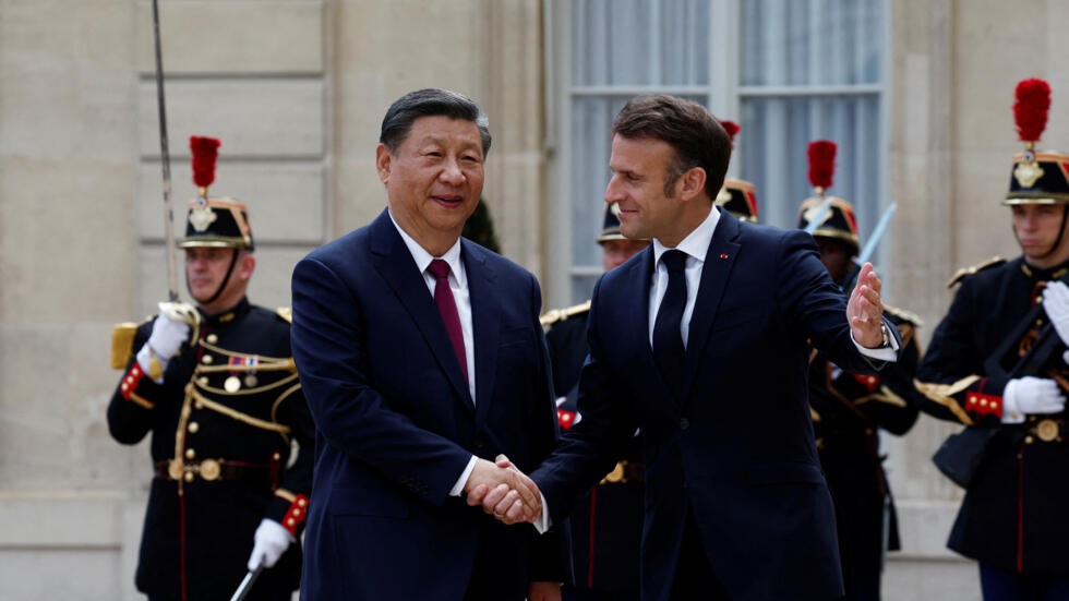 France not at War with Russia, says Emmanuel Macron During China's Xi Jinping Visit