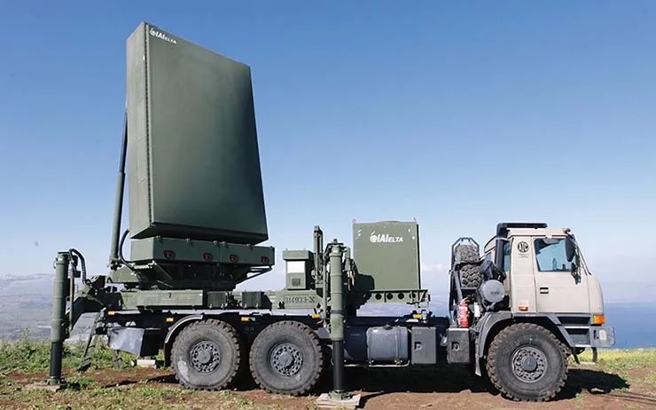 Azerbaijani Land Forces Uses IAI Elta ELM-2084 Radar in Artillery Exercise