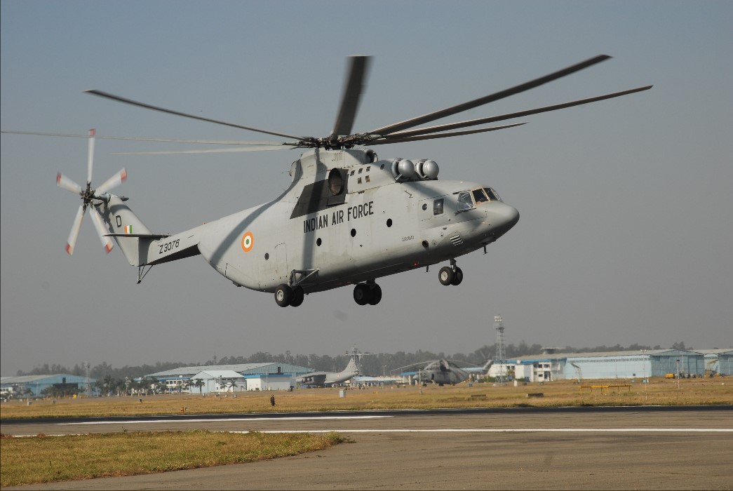 IAF set to Overhaul Mi-26 Copters at Chandigarh Airbase with Russian Assistance