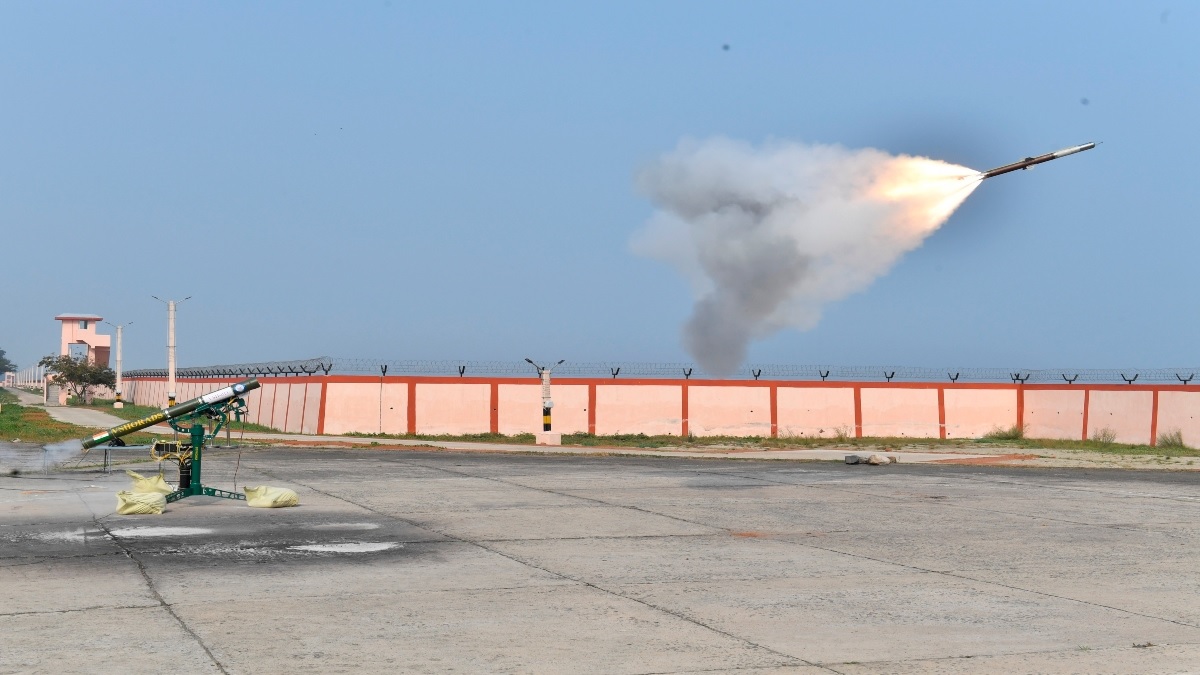 India Successful Tests Indigenous 'VSHORADS' Missile