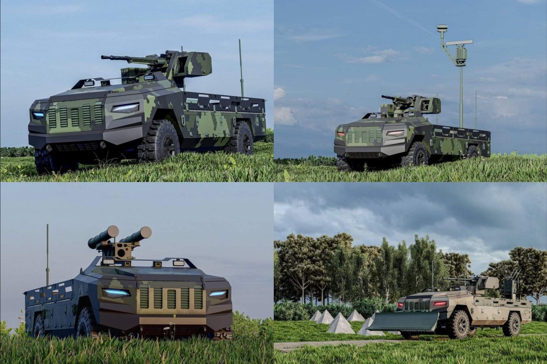 Ukraine Unveils 'Protector' Unmanned Ground Vehicle