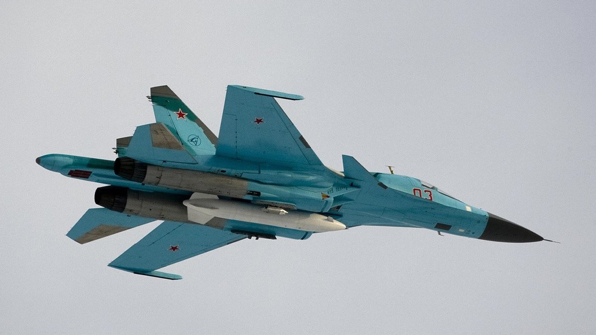 Russian Su-34 Fighter-Bomber Crashes in North Ossetia, Killing Both Pilots