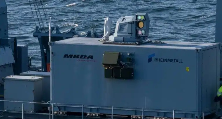 Rheinmetall and MBDA Germany Partner to Develop Advanced Maritime Laser Weapons for Drone Defense