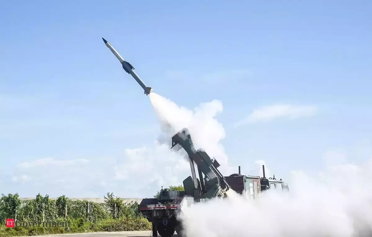 India to Carry out High Altitude Trials of Indigenous Short-Range Air Defence Missiles