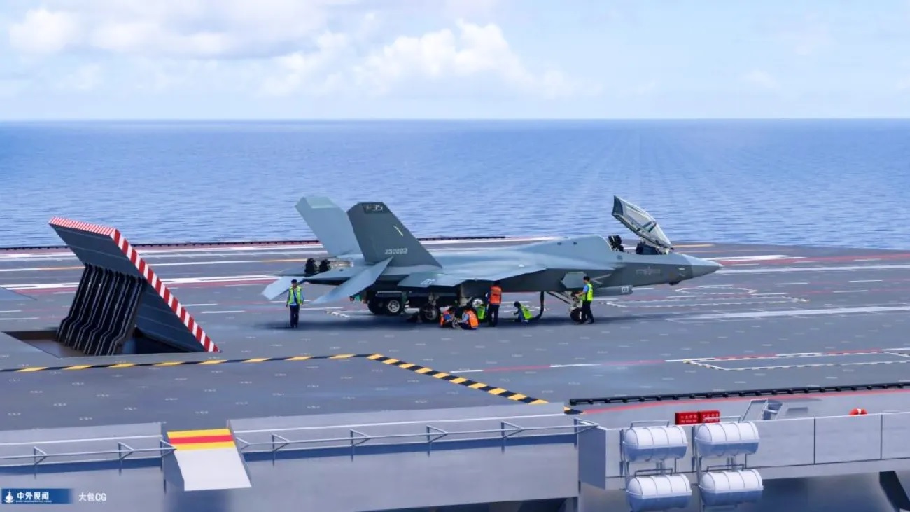 China testing stealth fighter jet for its 3rd aircraft carrier: Report