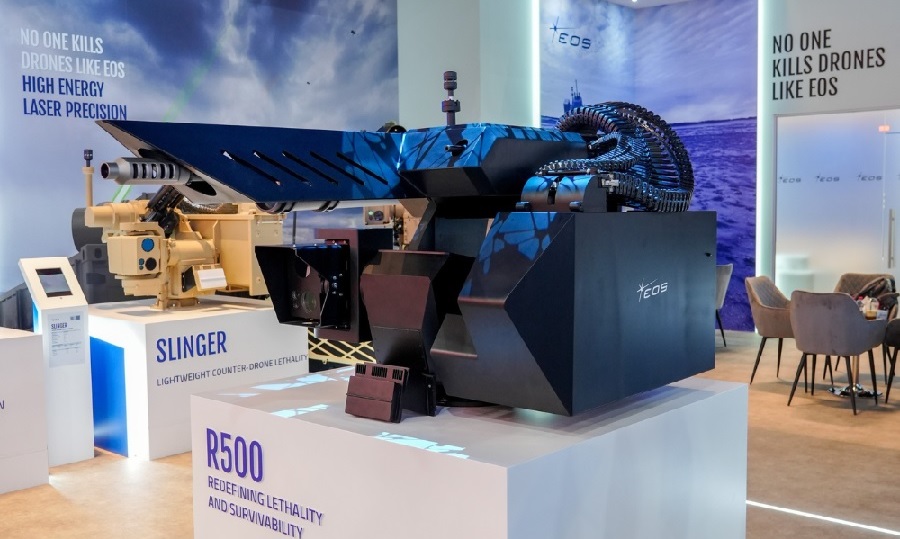 EOS Unveils R500 Remote Weapon System at IDEX 2025 with Advanced AI and C-UAS Capabilities