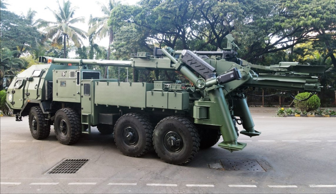 Kalyani Showcase MArG 155 - BR with Autoloader, India's Revolutionary Artillery Advancement