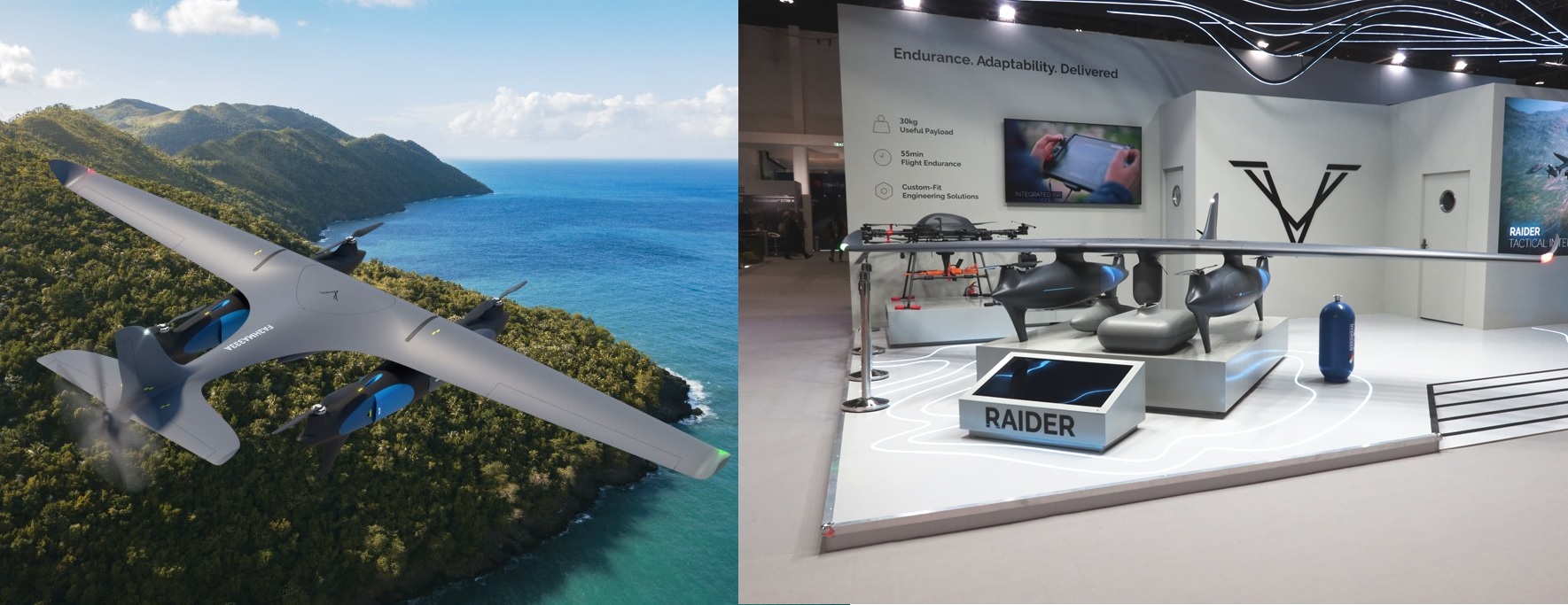 Heven Drones Unveils Raider – A Silent, Long-Endurance UAV with 23 kg Payload at IDEX 2025