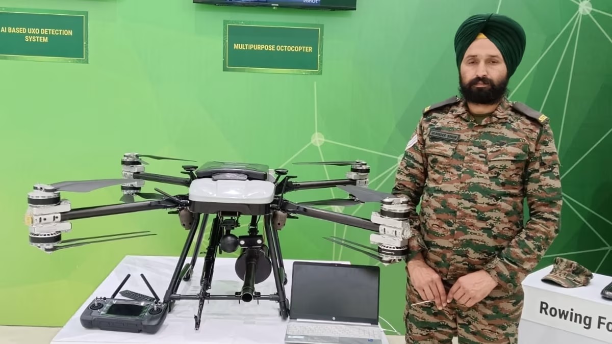 Indian Soldier Invents Game-Changing ‘Multipurpose Octocopter,’ Earns Medal