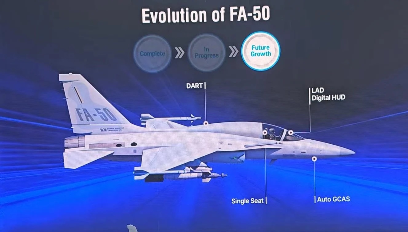 KAI to Develop Single-Seat FA-50, Autonomous Aircraft