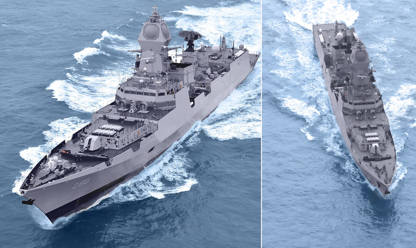 Visakhapatnam-Class Destroyer Ships (Project-15B ) , India Most Advanced Destroyers