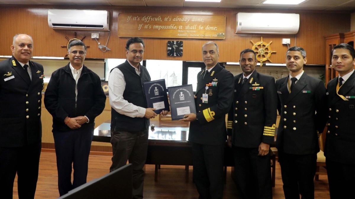 Indian Navy and IIT Kharagpur Team Up for Technology