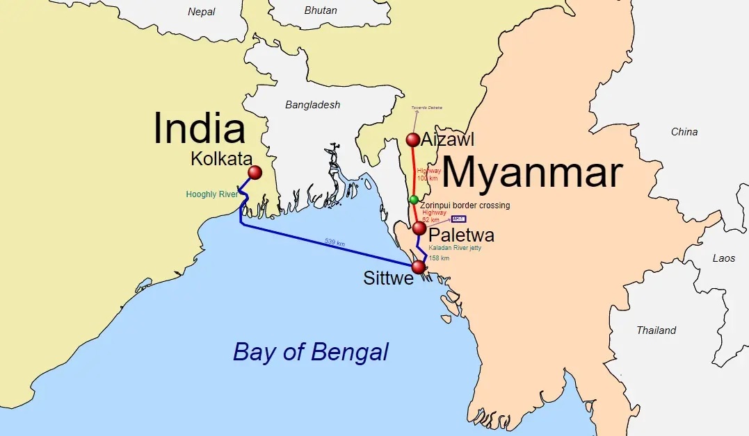 Sittwe Port: India Secures Rights for Operations in Myanmar