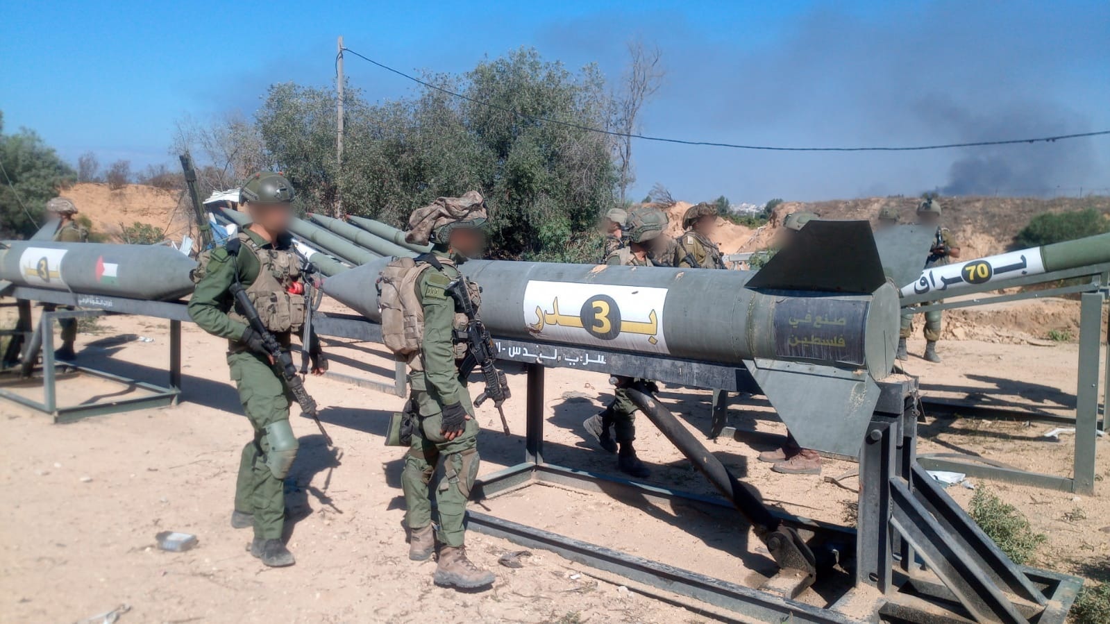 Israeli Forces Captures Iranian Badr-3 Rocket Launcher System in Gaza