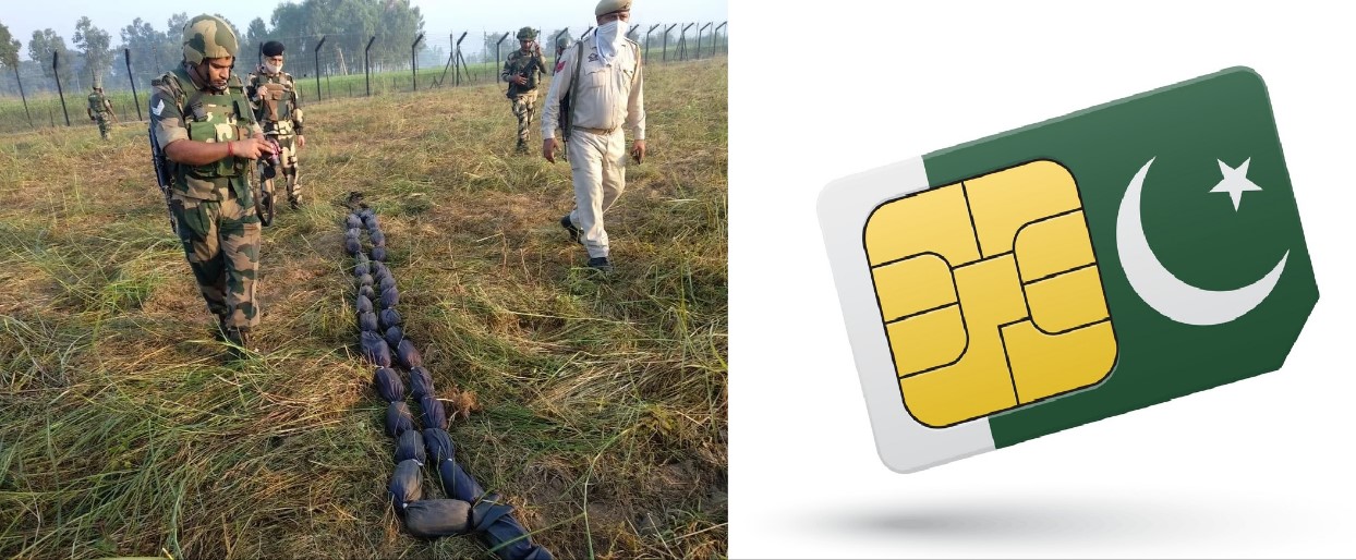 Pak SIMs Work Two KM Inside Amritsa Border,Use By Smugglers