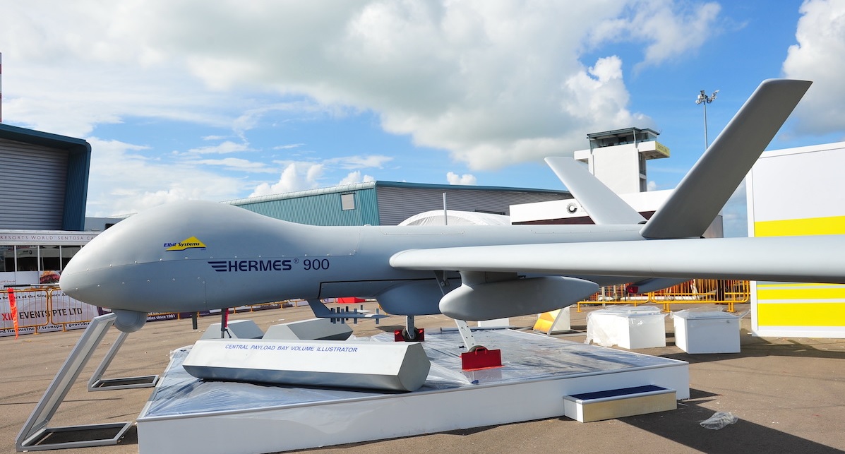 Adani-Elbit Deliver 20 Hermes 900 MALE UAV to Israel ,Assembled in India