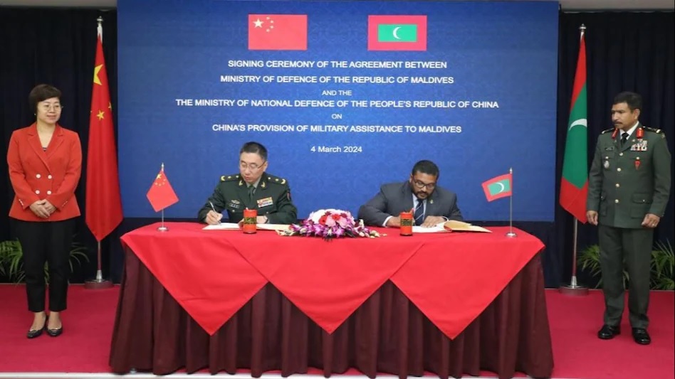 China Signs Defense Pact with Maldives Amidst Geopolitical Shifts in Indian Ocean Region