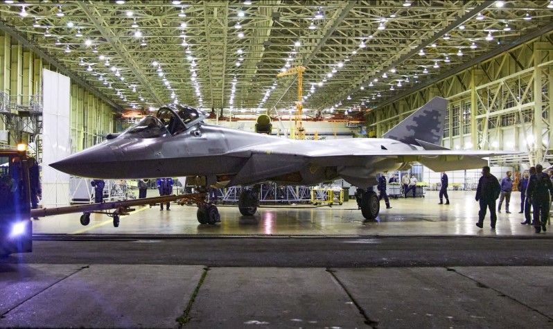 Russia Registers Two-Seater Patent of Su-57 Stealth Fighter