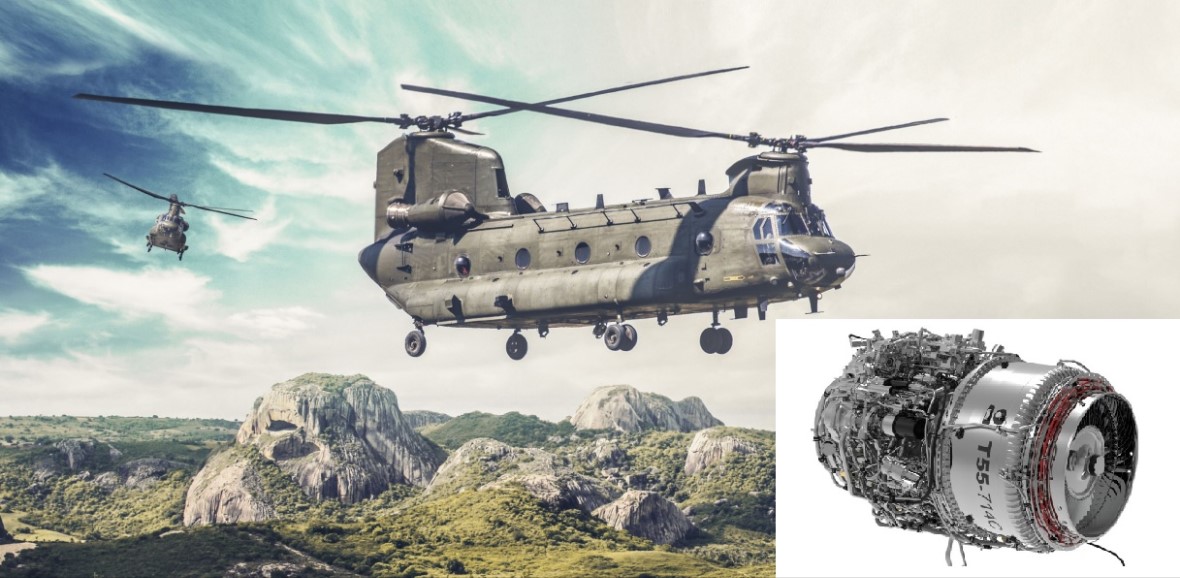 Honeywell to Provide 105 'T55-GA-714A Engines' for Germany's New CH-47F Chinook Helicopters