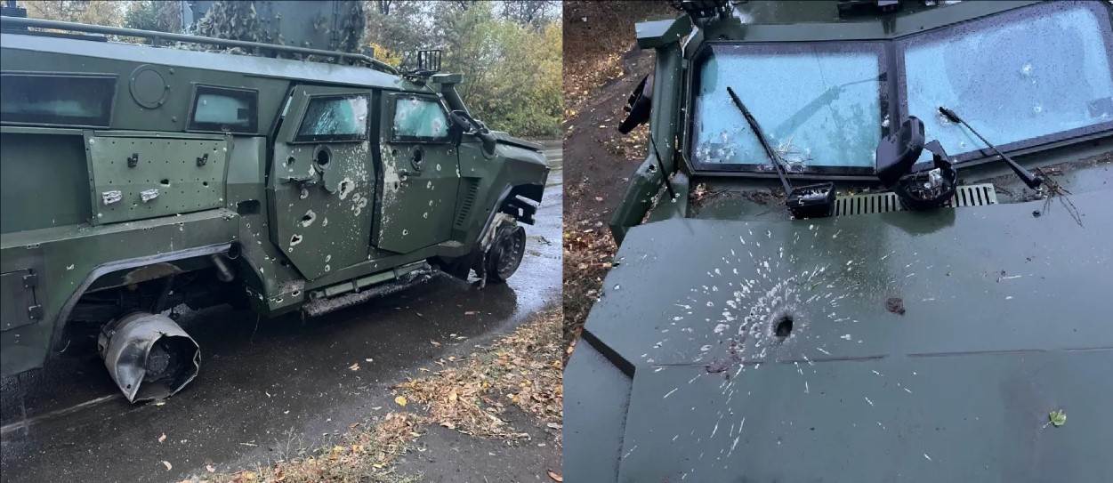 Ukrainian Armored Vehicle Survives FPV Drone Attack: Novator-2's Durability Tested in Combat