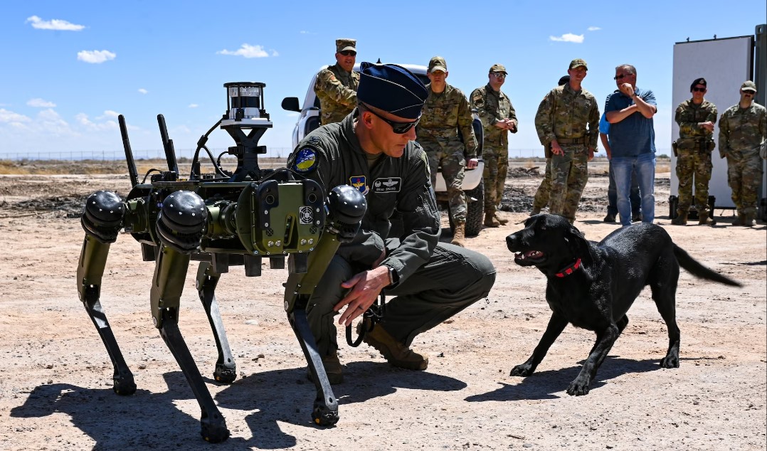 Japanese Forces Receive 'VISION 60' Robot Dogs