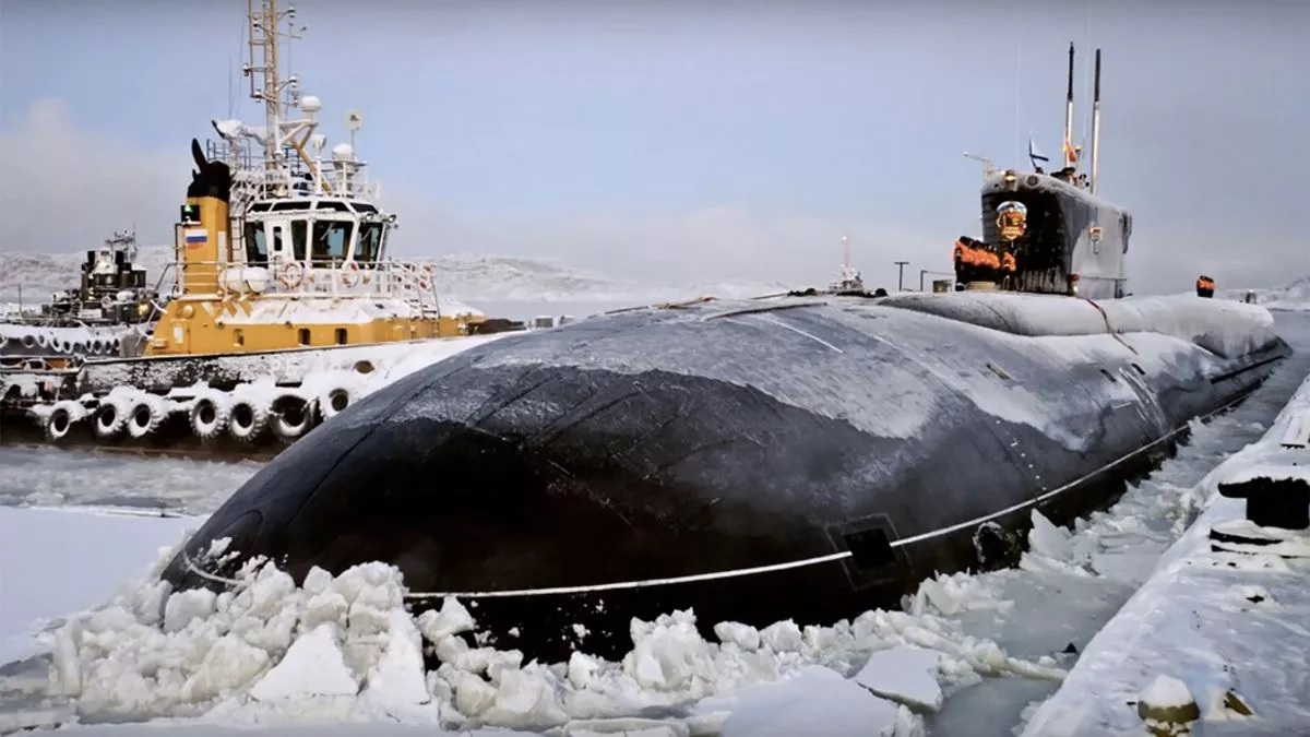  Vladimir Putin Unveils Russia Two New Nuclear Submarines