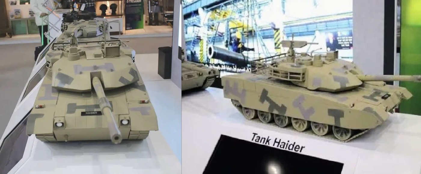 Pakistan Unveil New Main Battle Tank 'Haider'