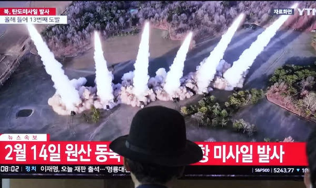 North Korea Fires Suspected Intermediate Range Ballistic Missile