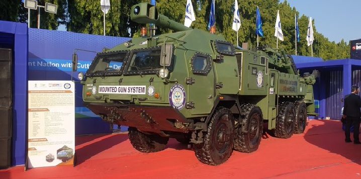 DRDO Unveils Advanced Mounted Gun System in Pune ,Maharashtra