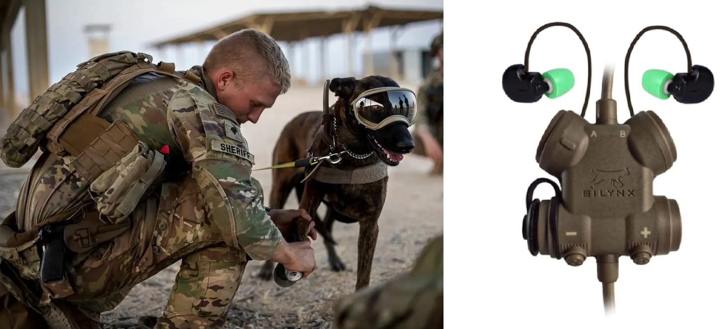 Silynx Communications Introduces Headset for Military Dogs in Combat