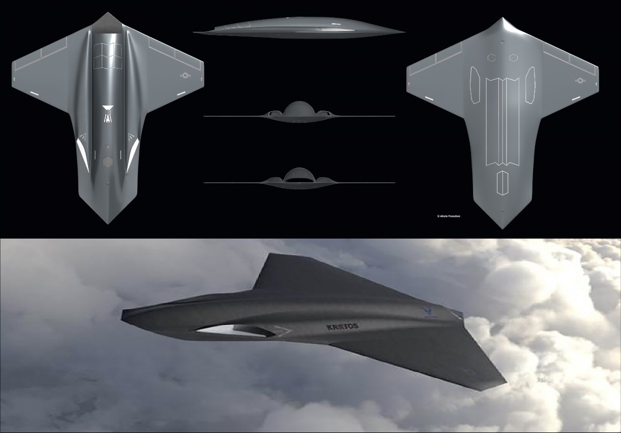 Kratos Successfully Conducts Maiden Flight of Thanatos Stealth UCAV