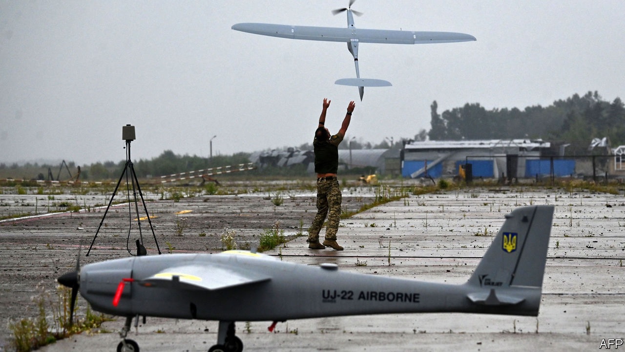 Ukrainian and Russian  Racing to Build Jam-Proof Attack Drones