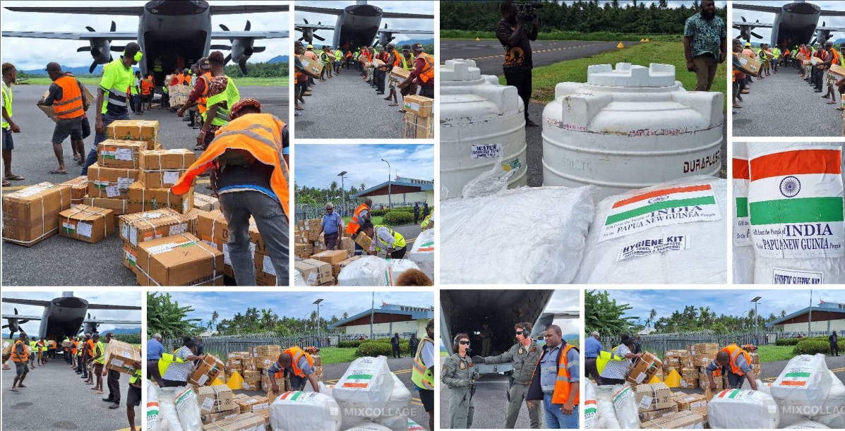 Australian Air Force Delivers $1 Million Indian Aid to Papua New Guinea in Response to Volcanic Disaster