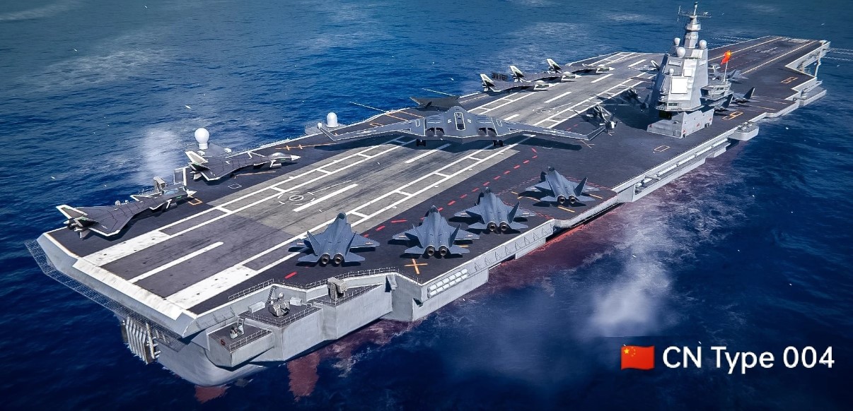 China's New Type 004 Aircraft Carrier: Can it Challenge US Naval Dominance in Asia ?