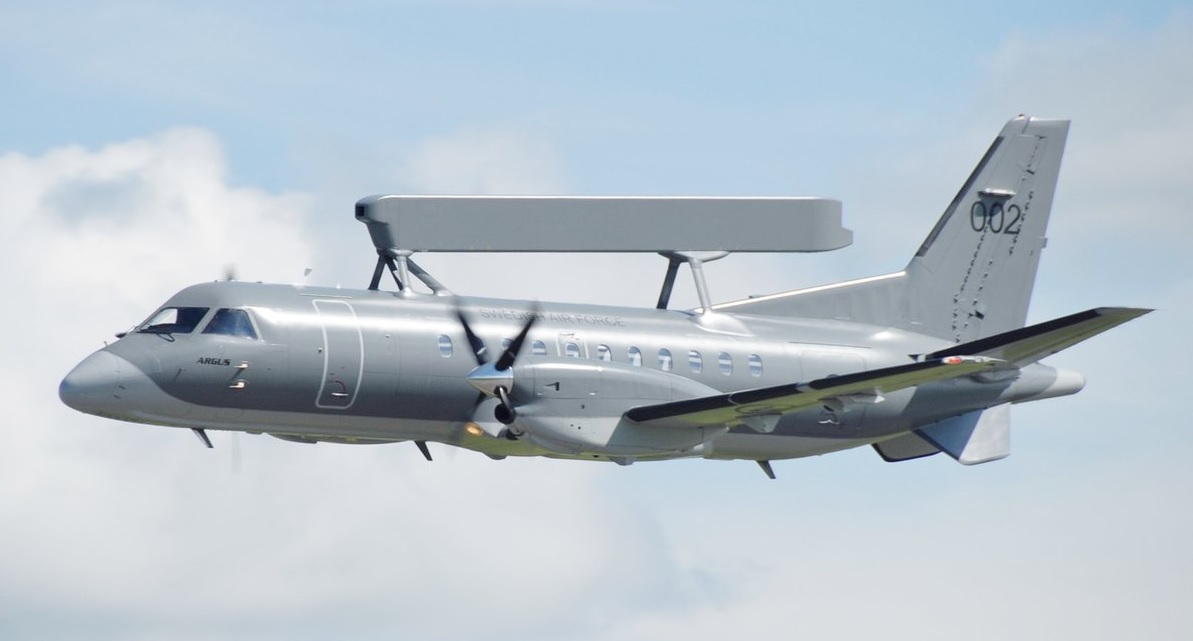 Saab Deliver First 340 Airborne Early Warning Aircraft to Poland 