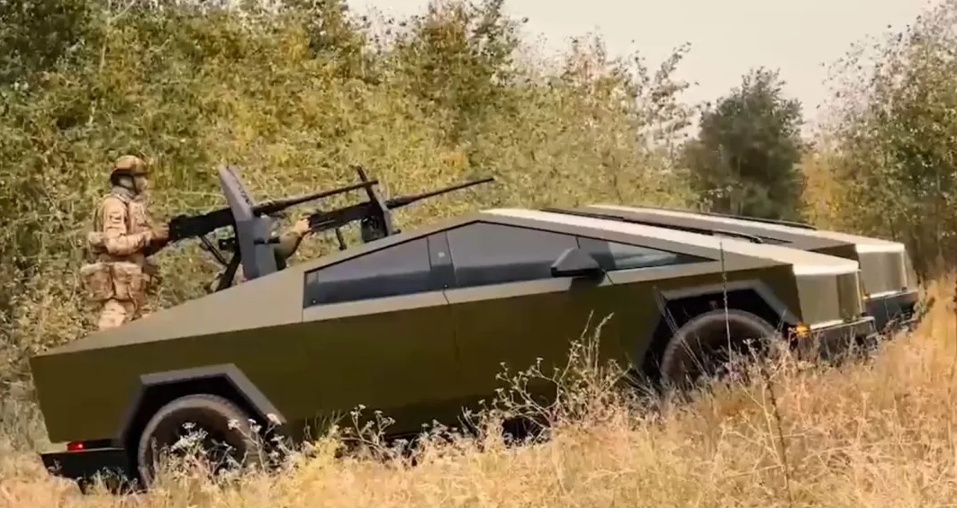 Russian Troops Deploy Tesla Cybertrucks in Ukraine Conflict