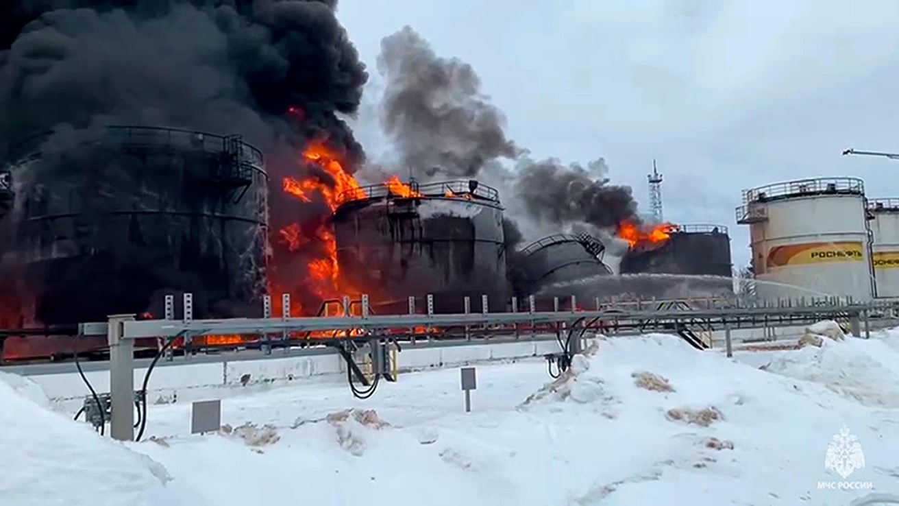 Unprecedented Drone Attacks on Russia Oil Facilities